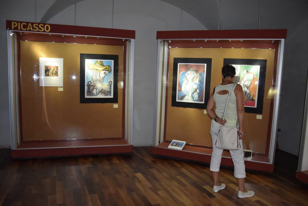 foto sibienii se înghesuie să vadă lucrări de picasso, dali şi matisse