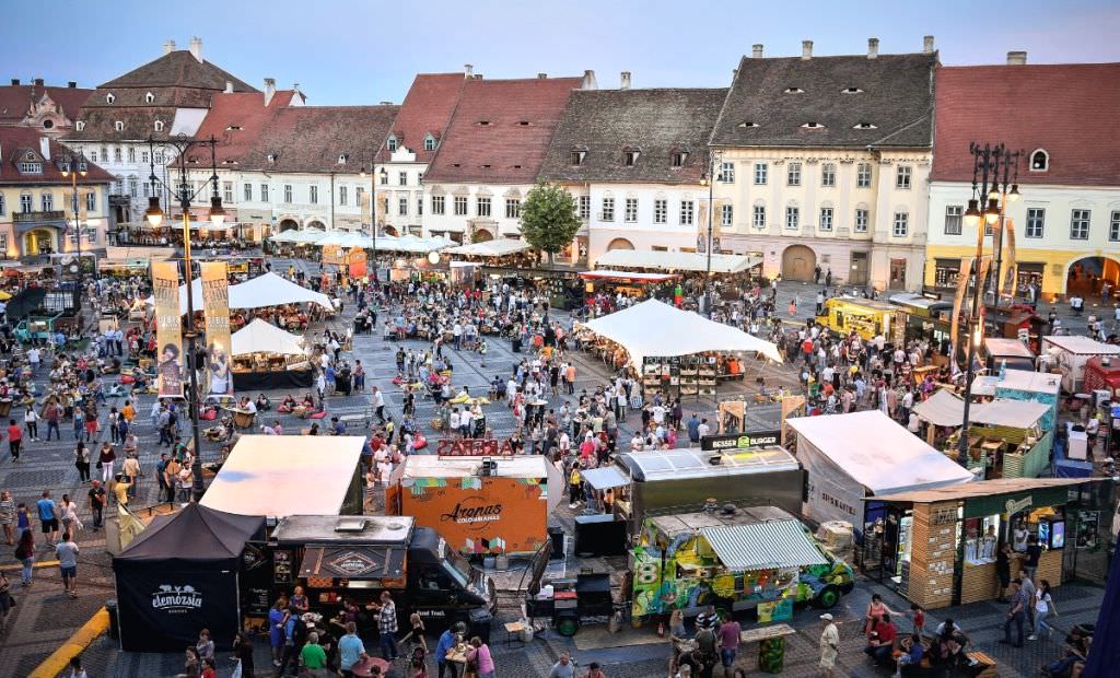 începe street food festival – în piața mare a sibiului