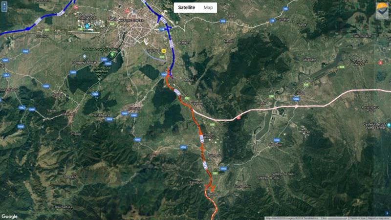 foto - primii pași concreți ai autostrăzii sibiu - pitești. dovada că încep să se miște lucrurile