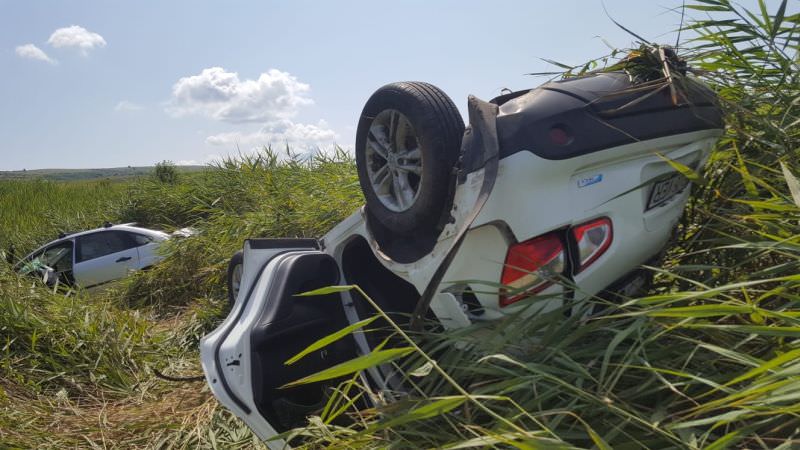 foto accident la ruși - cel puțin trei răniți