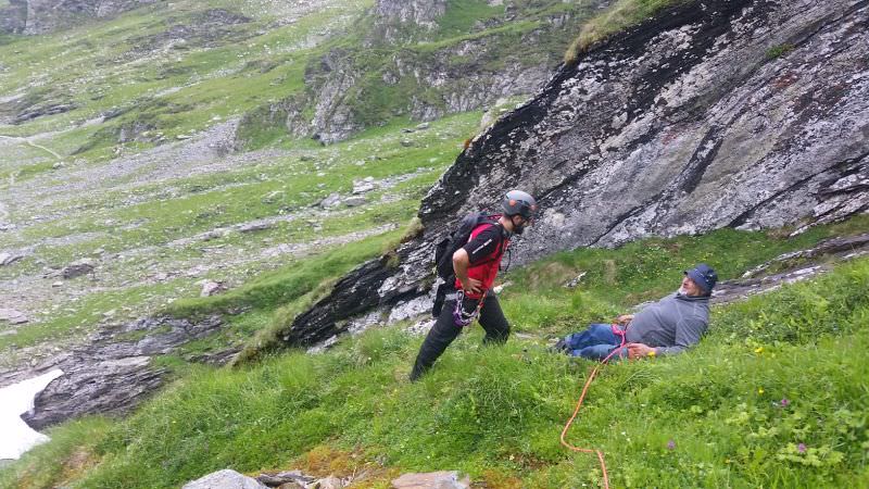 alpinist dispărut în munții făgăraș. e căutat cu elicopterul