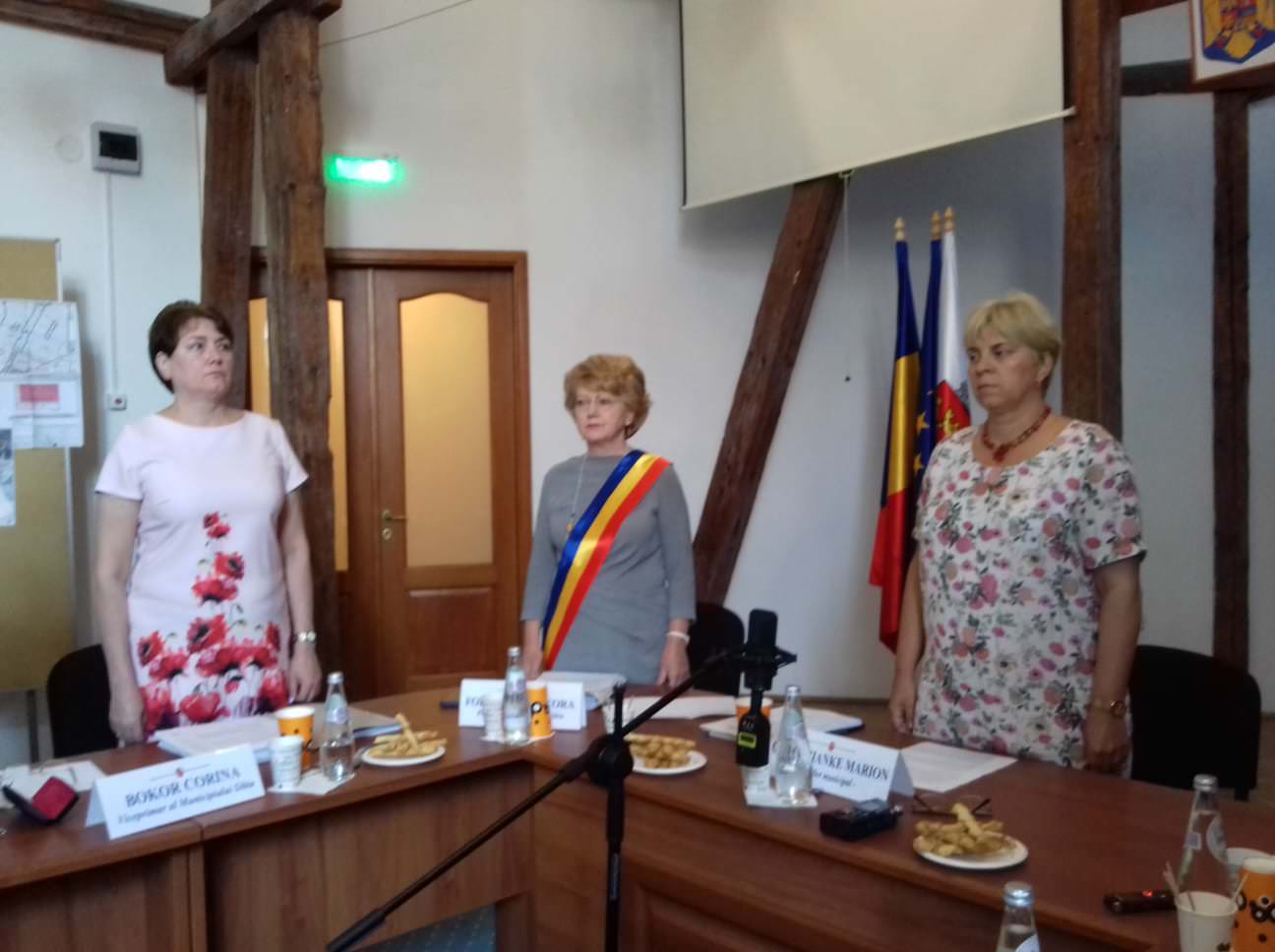 video foto - astrid fodor s-a întors la primăria sibiu