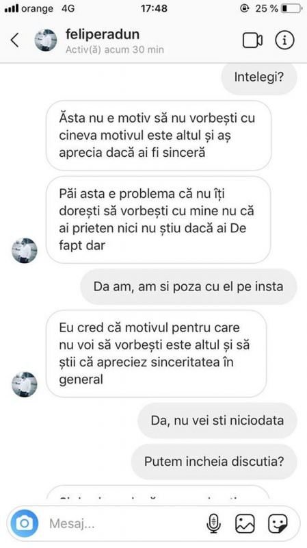 încă o tânără amenințată de individul care a hărțuit o sibiancă - „am asasini plătiți. din toamnă mă mut la sibiu”