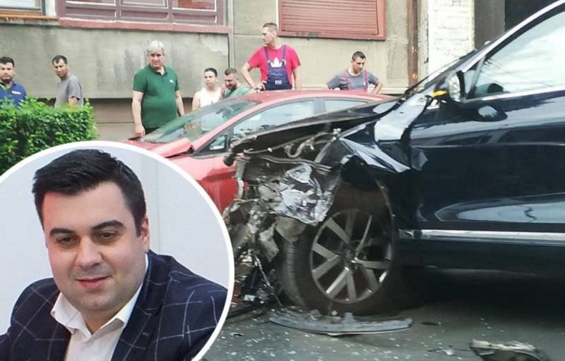 FOTO - Ministrul Transporturilor a făcut accident - A ajuns rănit la spital