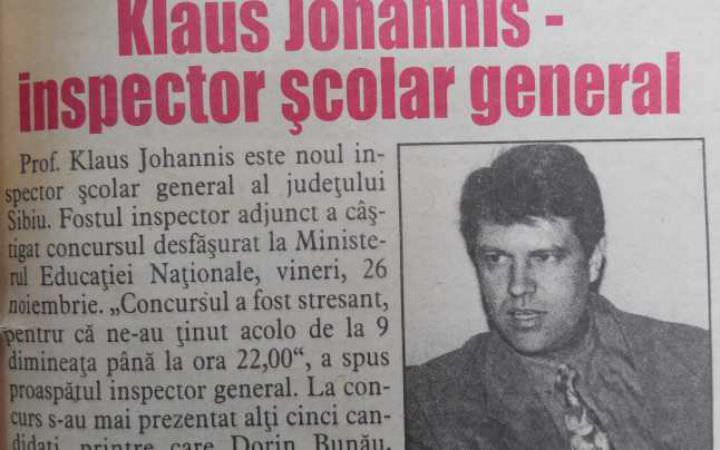 poze rare cu klaus iohannis. cum arăta președintele româniei acum zeci de ani