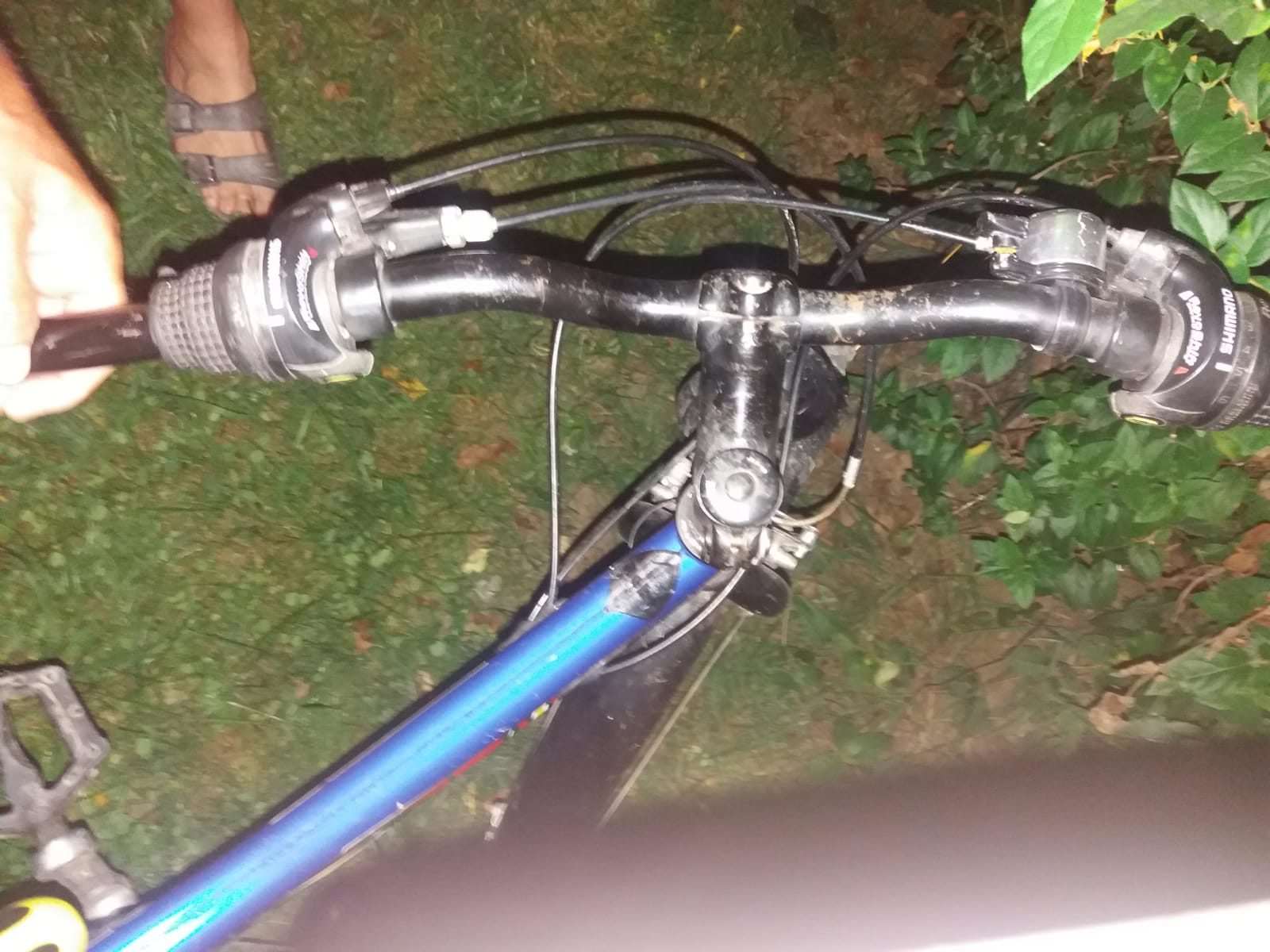 FOTO Biciclist de șapte ani lovit de o mașină la Avrig