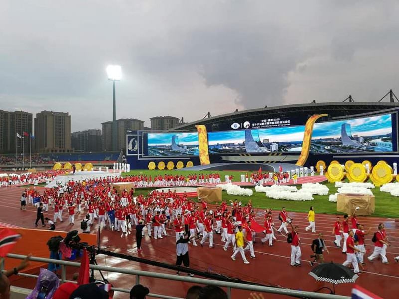 FOTO Pompierul care a pus Sibiul pe harta lumii - A participat la un concurs în China