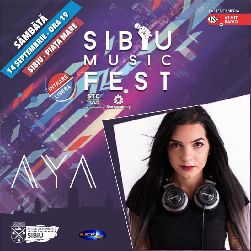 de la untold la sibiu music fest - aya va fi pe scena din piața mare