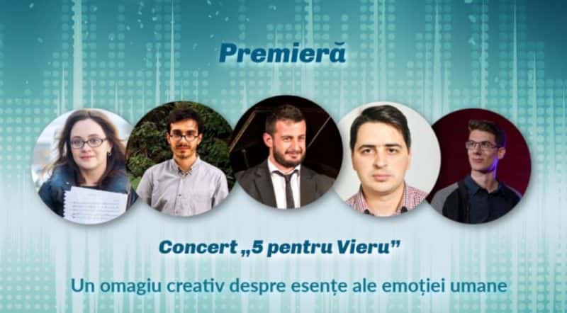 concert „5 pentru vieru” în deschiderea stagiunii icon arts la biblioteca astra