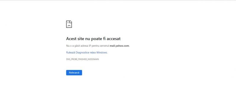 Probleme la serverul de la Yahoo - Milioane de utilizatori afectați