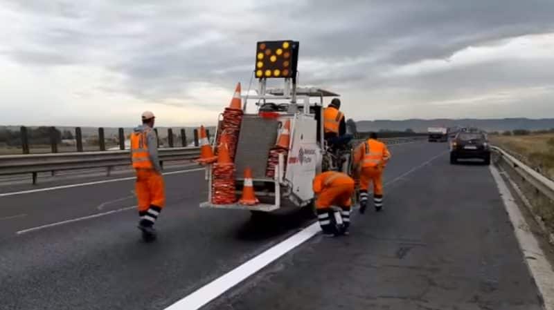 trafic restricționat pe autostrada sibiu - deva: se lucrează la partea carosabilă