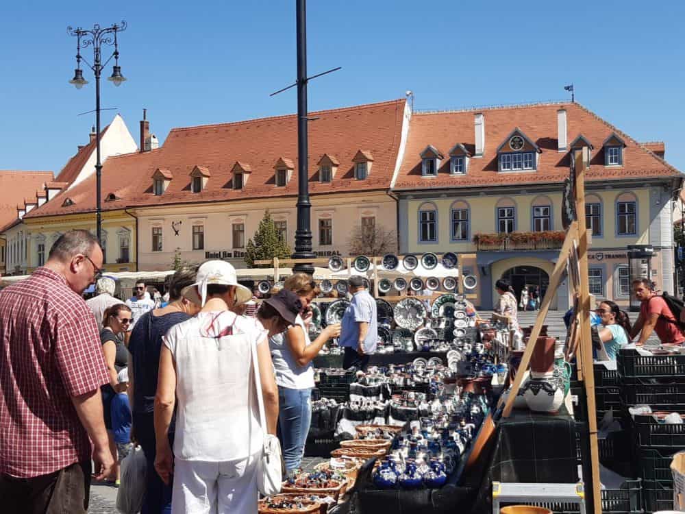 Târgul Olarilor din Sibiu, loc de întâlnire pentru meșteri din România, Ungaria și Republica Moldova