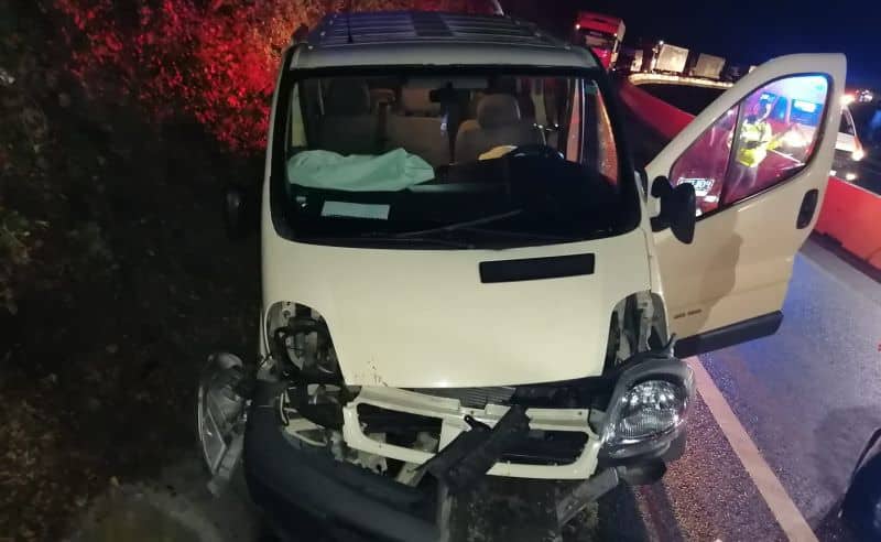 Nouă persoane rănite într-un accident la ieșirea din județul Sibiu