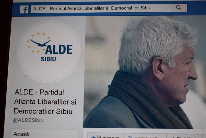 Americanii de la Facebook chemaţi la judecată în Sibiu după ce au blocat pagina ALDE