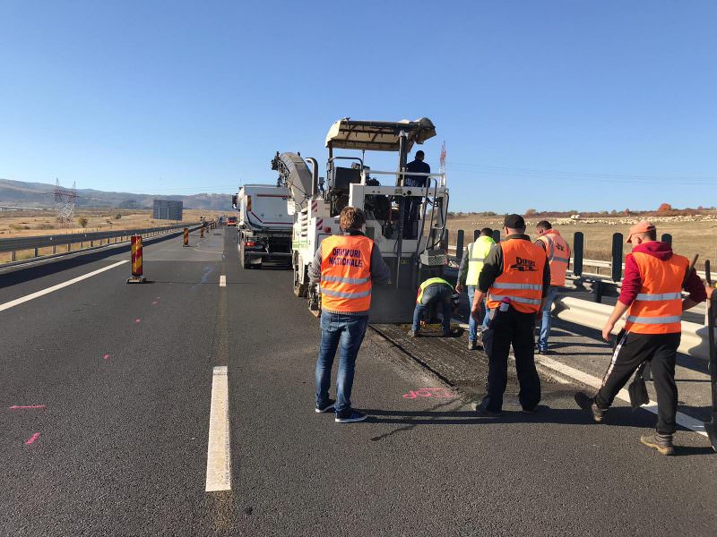 restricții pe autostrada sibiu - deva – se lucrează la partea carosabilă