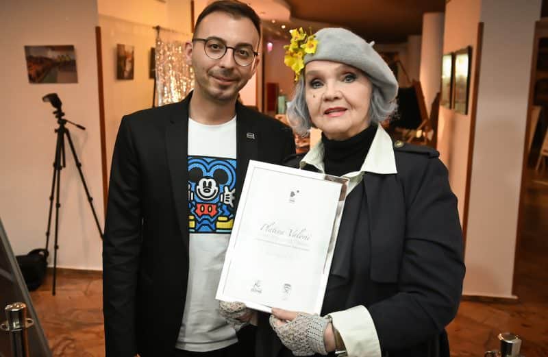 Margareta Pâslaru, primul Ambasador al Festivalului Tânăr de la Sibiu, recompensată cu „Platina Valorii”