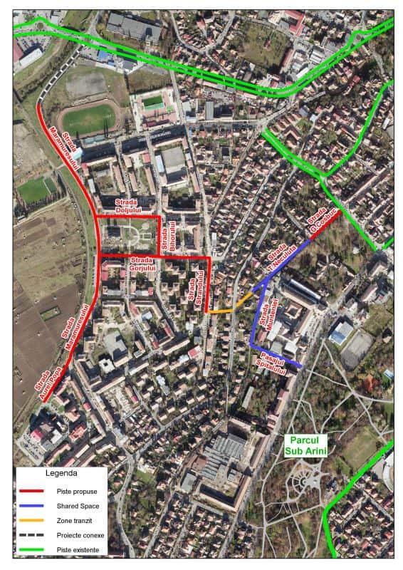 s-a semnat contractul pentru pista de biciclete dintre ștrand și sub arini