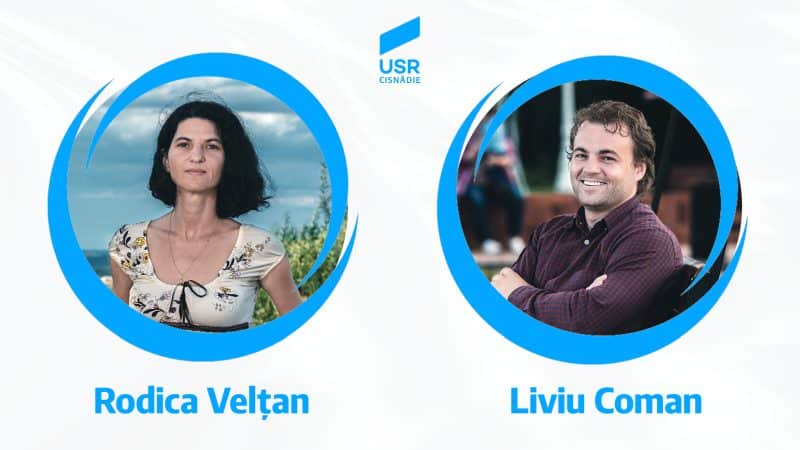 USR desemnează candidatul pentru primăria Cisnădie într-o dezbatere publică