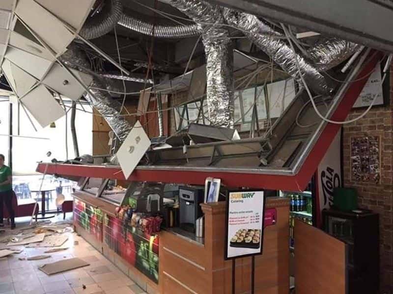 FOTO Fake-news despre Promenada Sibiu - NU a căzut tavanul în noul mall