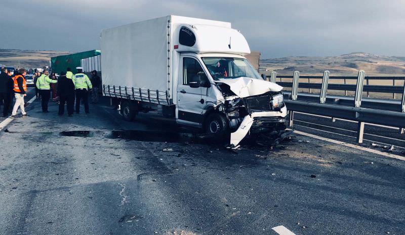 FOTO Accident pe autostrada A1 între Sebeș și Sibiu - restricții în zona Apoldu de Sus