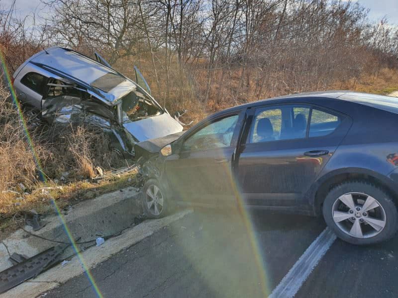 FOTO Accidentul de la Apoldu de Sus - Șoferul vinovat a murit