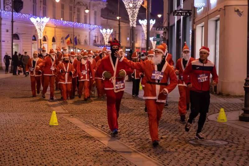 marea moșmondeală la sibiu - hai să alergi costumat în moș crăciun pentru o cauză nobilă