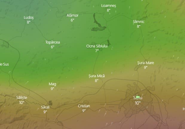 Cod galben de vânt în Sibiu și alte cinci localități din județ