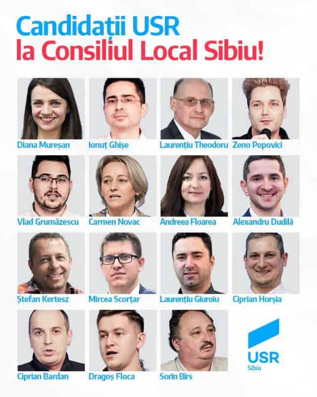 foto - usr a stabilit cine sunt candidații pentru consiliul local sibiu