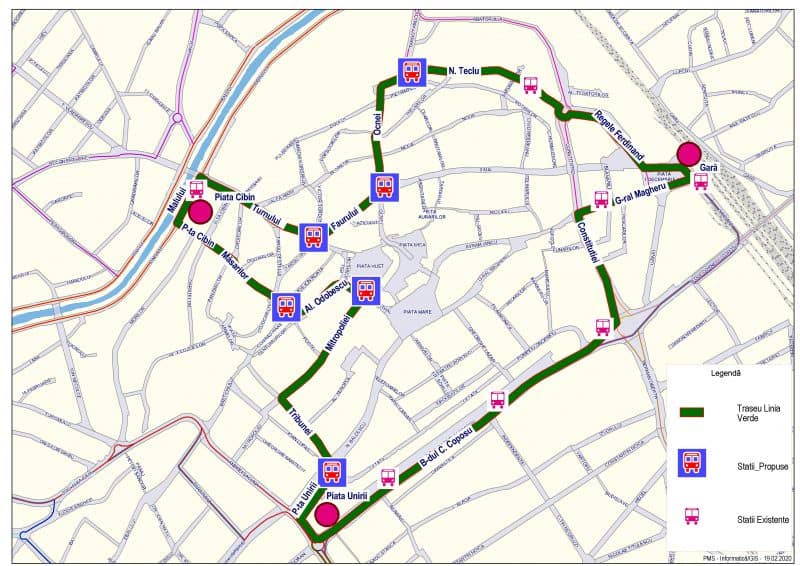 Linie „verde” de transport public în centrul istoric al Sibiului - A fost semnat contractul