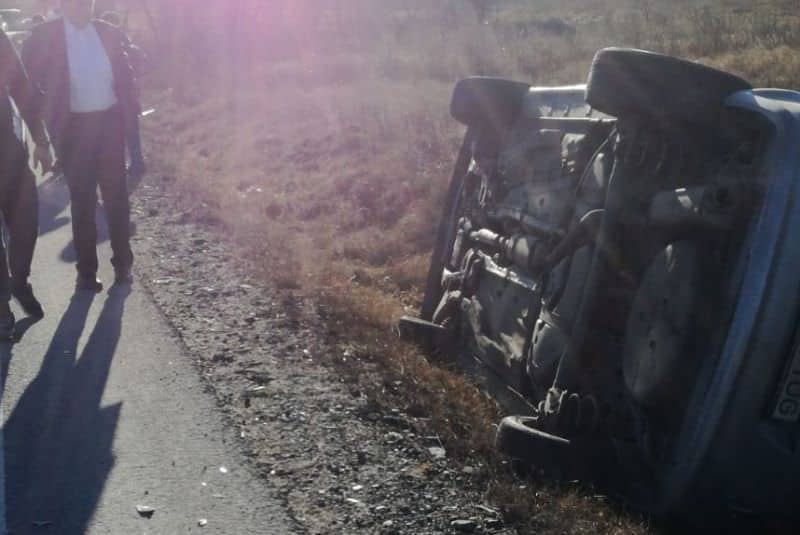 video foto: accident cu trei mașini la târnava - două persoane rănite