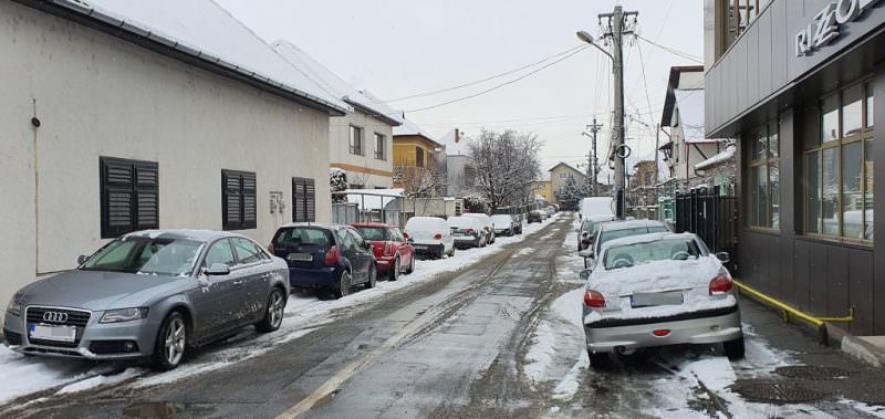 FOTO: Deszăpezirea la Sibiu - Câte utilaje au intervenit și cum se circulă prin oraș