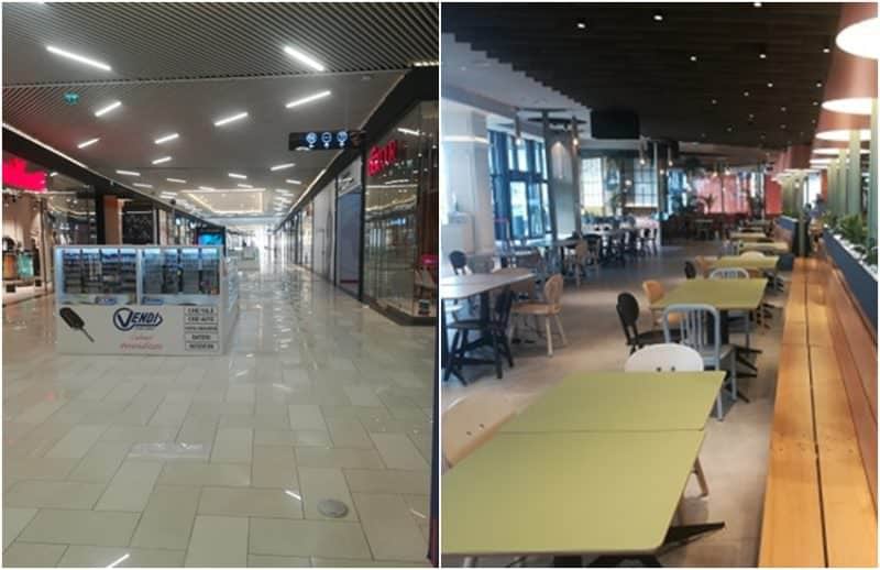 foto: sibienii respectă recomandările autorităților - nu s-au îngrămădit la mall