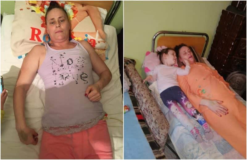 nadia, mama a trei copii, suferă de cancer de piele - sibienii o pot ajuta să rămână în viață