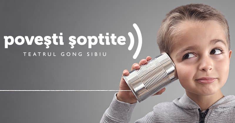 teatrul „gong” lansează „meniul cu povești șoptite”, o platformă audio pentru copii