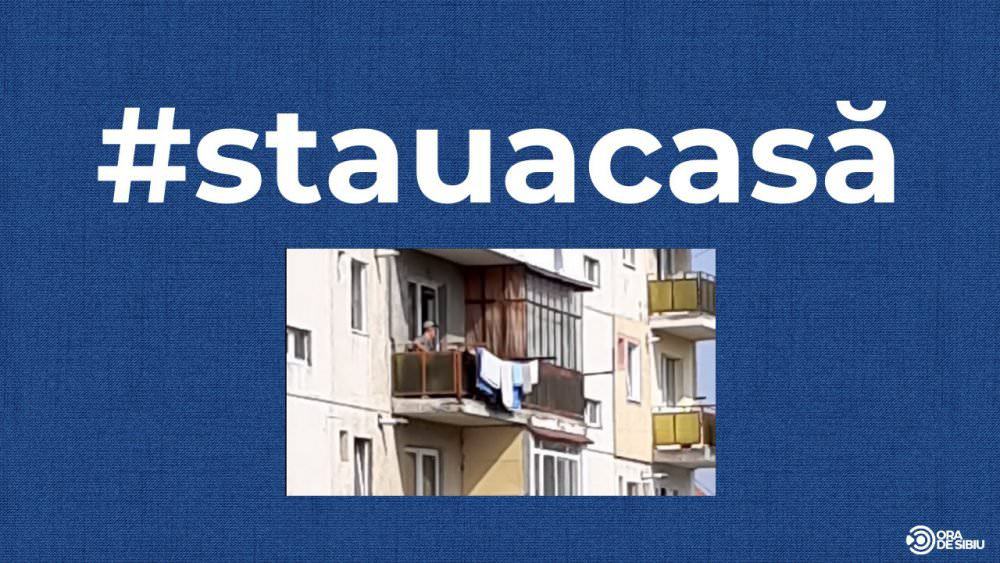 #stauacasă concert la balcon în vasile aaron - tu ce faci în casă? video