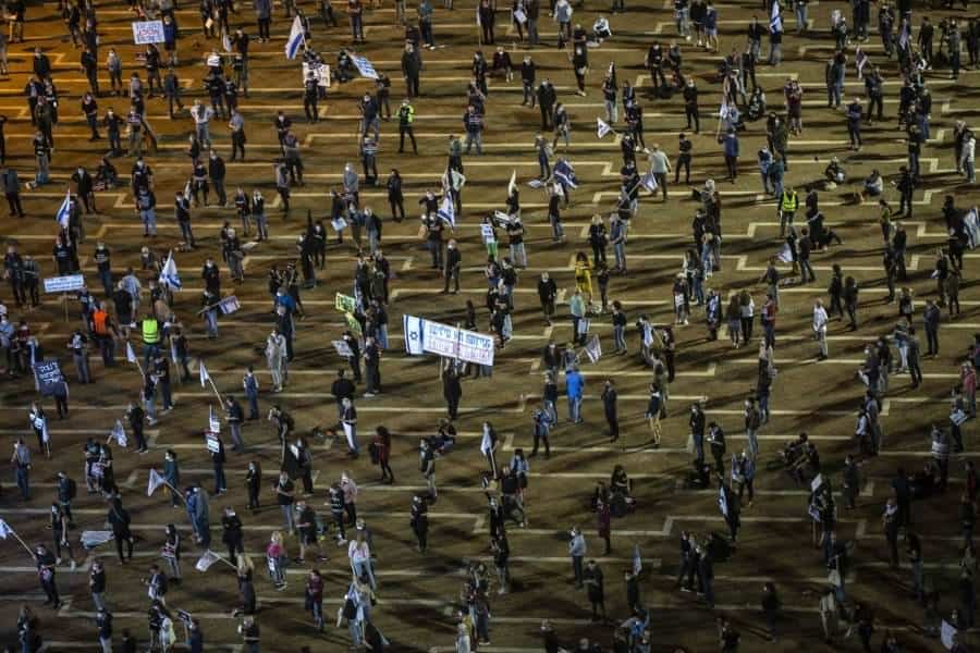 protest în plină pandemie, în israel - mii de oameni au ieșit în stradă