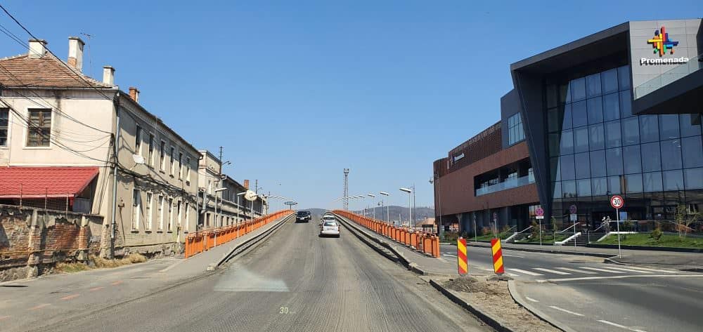 foto: lucrări în două zone din sibiu - se repară străzile