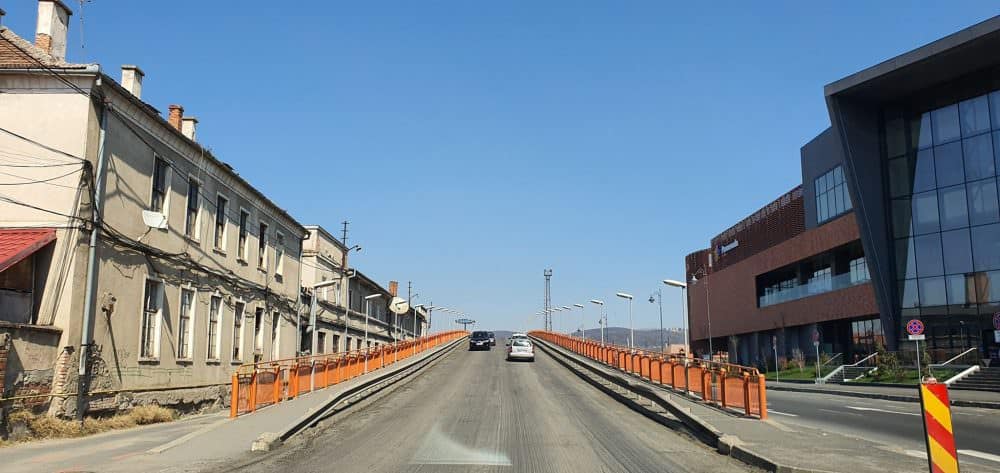 foto: lucrări în două zone din sibiu - se repară străzile