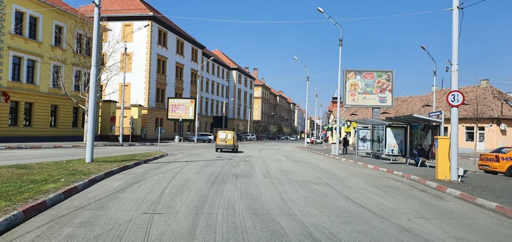 foto: lucrări în două zone din sibiu - se repară străzile