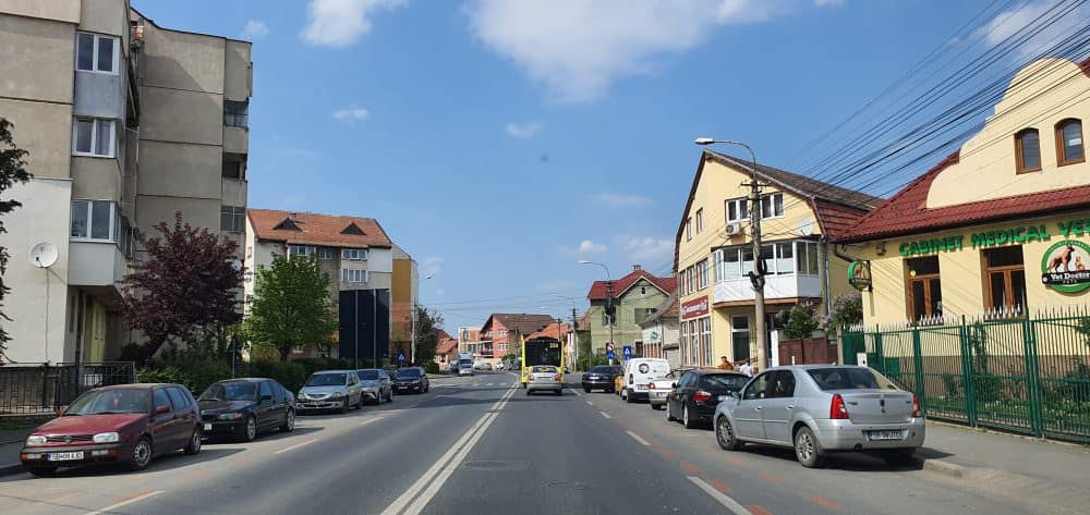 video: traficul în sibiu, marți. s-a circulat ca într-o zi normală