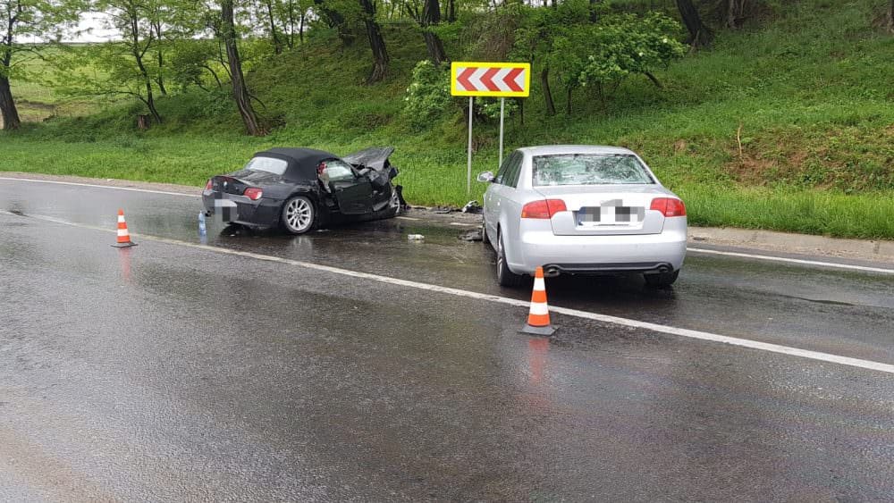 foto: accident grav între copșa mică și târnava - trei persoane rănite