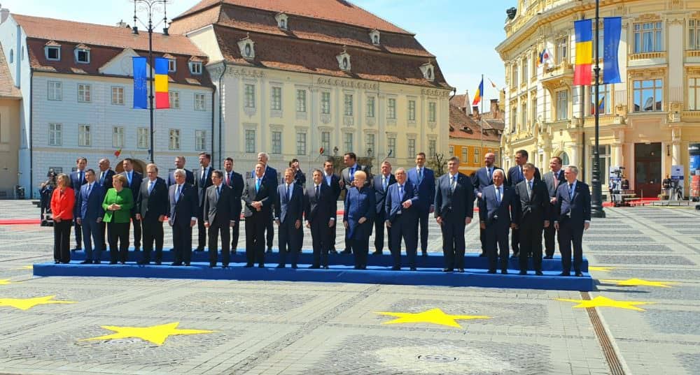 video foto ziua în care sibiul a intrat din nou în istorie - cum a strălucit orașul cu ocazia summit-ului uniunii europene