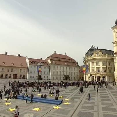 video foto ziua în care sibiul a intrat din nou în istorie - cum a strălucit orașul cu ocazia summit-ului uniunii europene