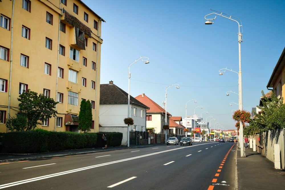 primăria sibiu modernizează iluminatul public pe patru mari bulevarde