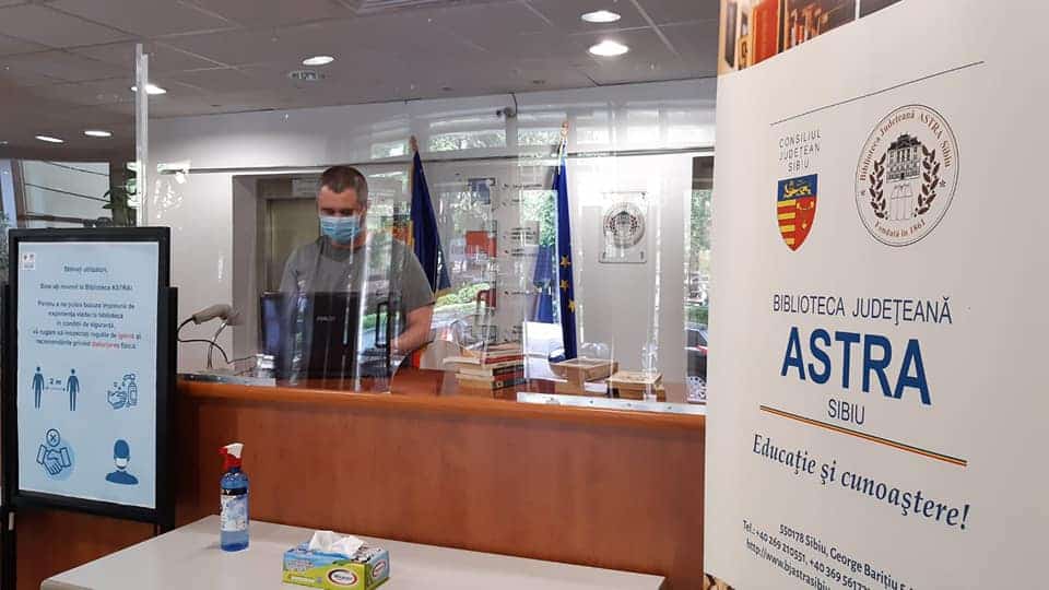 biblioteca astra sibiu se resdeschide publicului - ce condiții trebuie respectate