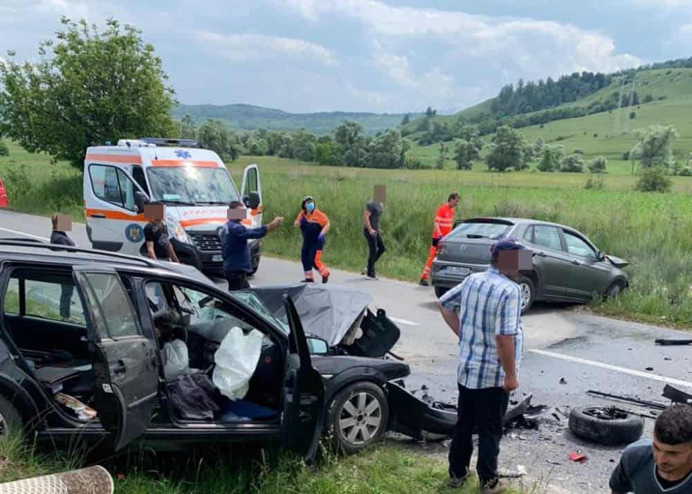 video foto accident mortal între cornățel și daia