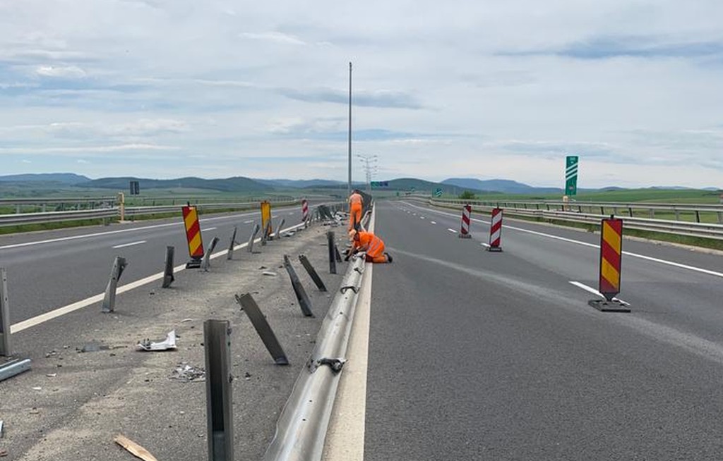 trafic restricţionat pe a1, sibiu-deva - se fac lucrări