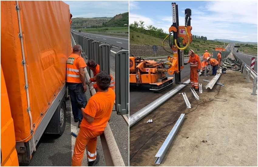 restricții de trafic pe autostrada sibiu - deva pe ambele sensuri