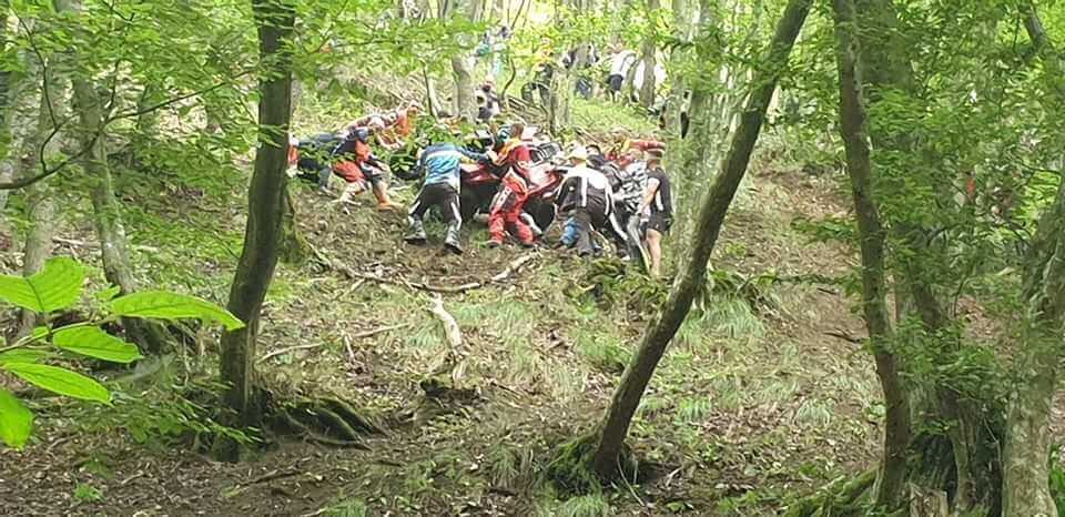 video foto: intâlnire ilegală a peste o sută de atv-iști la miercurea sibiului. s-a dat și o amendă