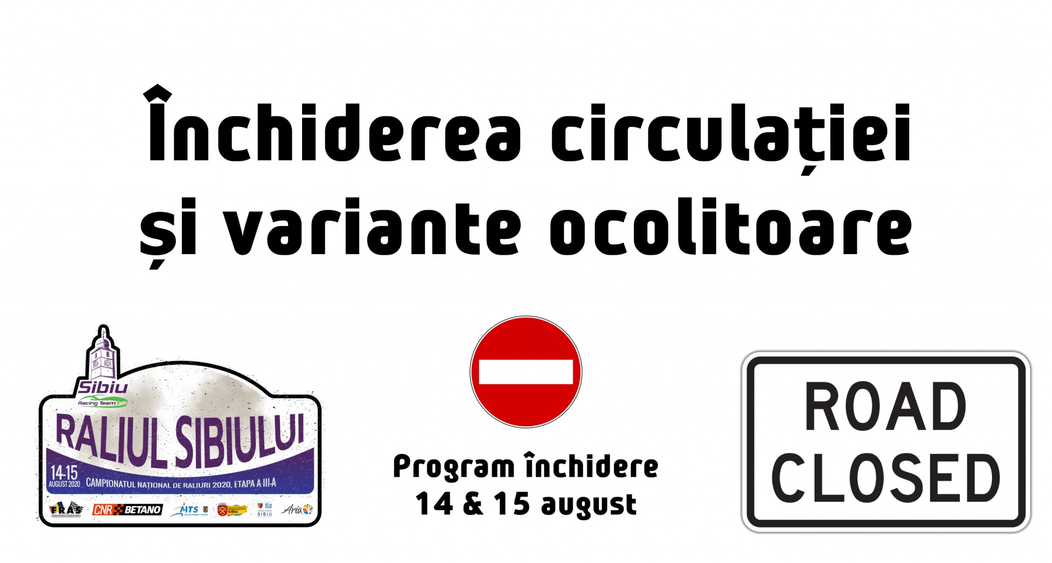 restricții de circulație cu ocazia raliului sibiului